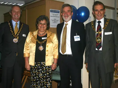 Image courtesy of Brooklands Radio Former Councillor Tina Liddington during her time as Woking Mayor