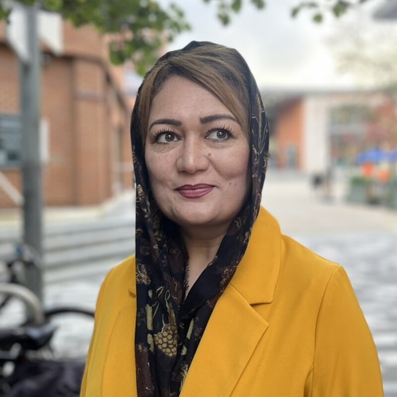 Attia Aslam in Woking