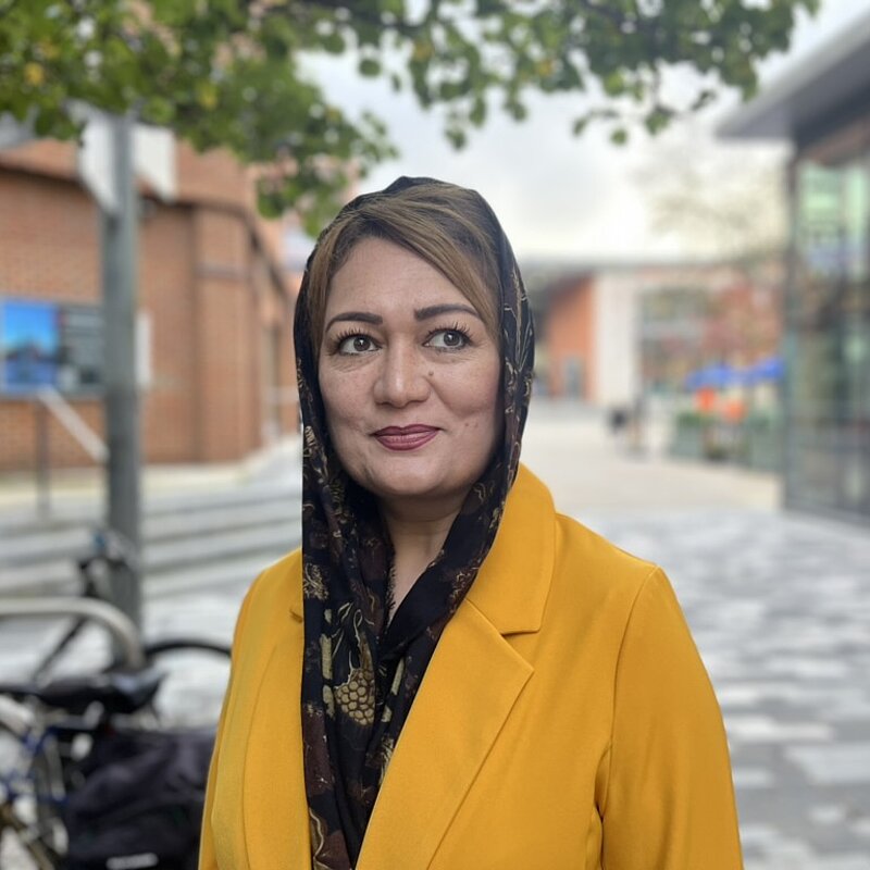 Attia Aslam in Woking